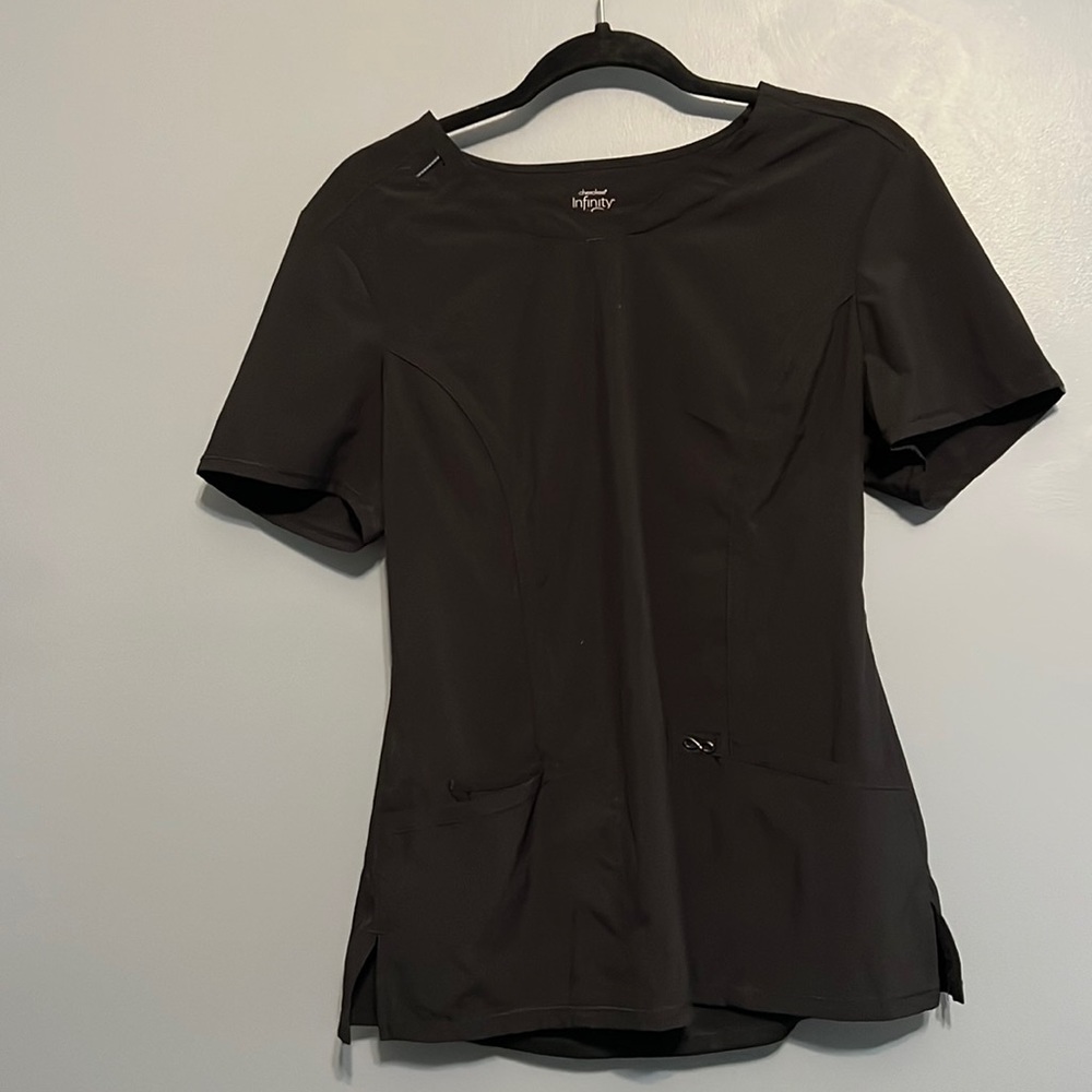 Black Cherokee infinity scrub set